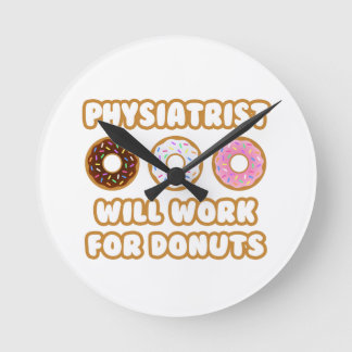 Reloj Redondo Mediano Físico .. Trabajará Por Donuts