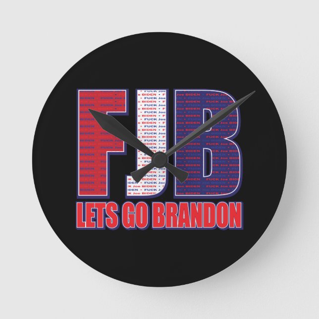 Reloj Redondo Mediano FJB Vamos Brandon (Anverso)