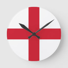 Reloj Redondo Mediano Flag of England Wall Clock
