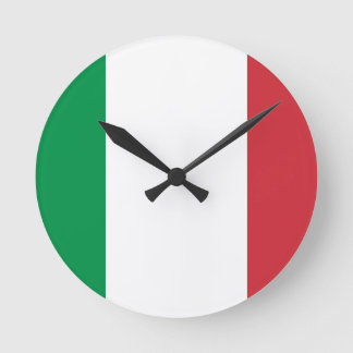 Reloj Redondo Mediano Flag of Italia