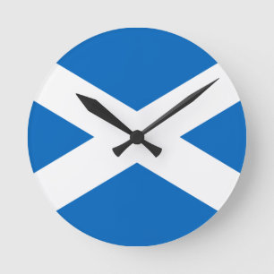 Reloj Redondo Mediano Flag of Scotland - Bratach na h-Alba