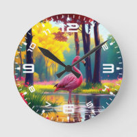Flamingo de pie en el lago-365476