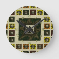 Fleur de Lis (verde) de azulejos antiguos