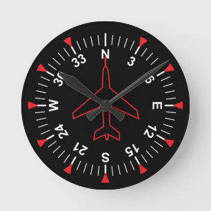 Reloj Redondo Mediano Flight Instruments