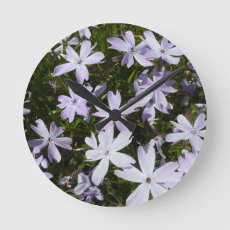 Reloj Redondo Mediano Flor del Phlox