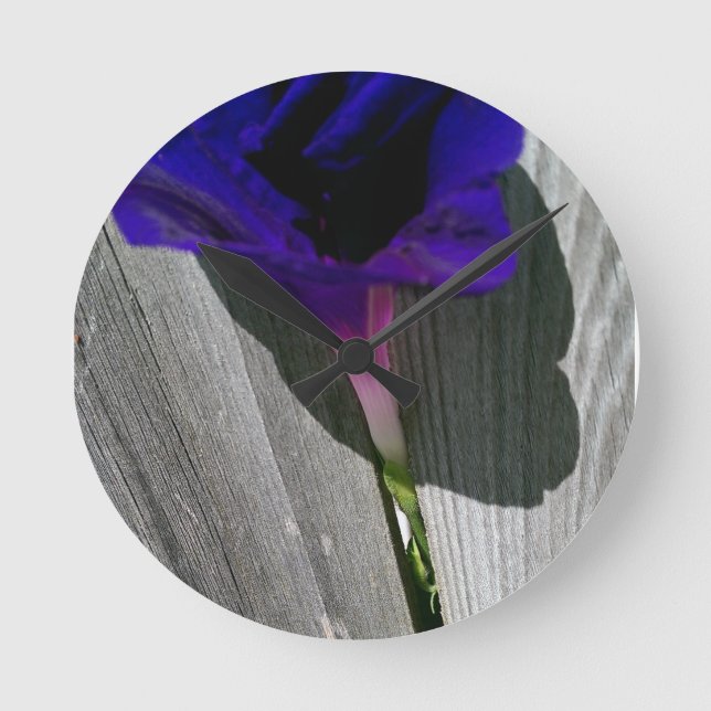 Reloj Redondo Mediano Floral (Anverso)