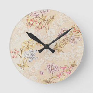 Reloj Redondo Mediano Floral design with peonies, lilies and roses for S