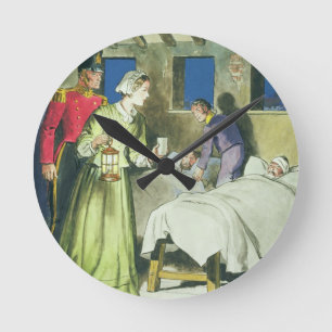 Reloj Redondo Mediano Florence Nightingale (1820-1910) from 'Peeps into