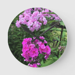 Reloj Redondo Mediano Flores en la bodega Chateau Morrisette, Floyd, VA