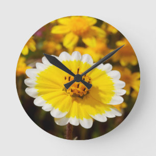 Reloj Redondo Mediano Flores silvestres Tidy Tip