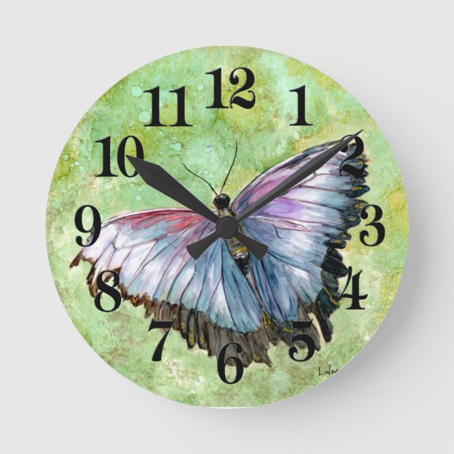 Reloj Redondo Mediano Flying Free Medium Wall Clock (Anverso)