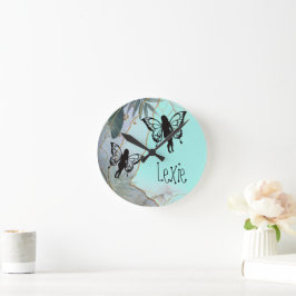 Reloj Redondo Mediano Foliage Fantasy Fairies