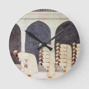 Reloj Redondo Mediano Folio.38a Un príncipe musulmán en una mezquita que