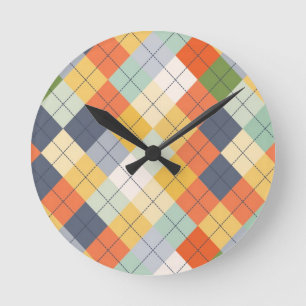 Reloj Redondo Mediano Fondo 2 del suéter