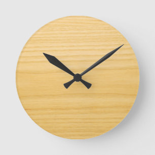 Reloj Redondo Mediano Fondo Birch
