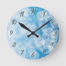 Fondo de copo de nieve