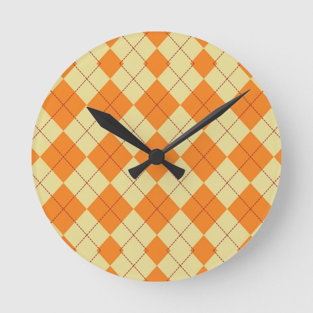 Reloj Redondo Mediano Fondo de sudadera (Anverso)