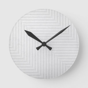 Reloj Redondo Mediano Fondo del papel de modelo rayado