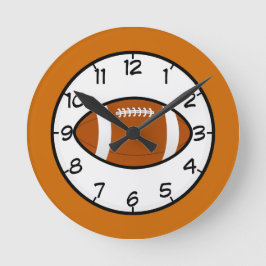 Reloj Redondo Mediano Football Sports Team Coach Teacher Destiny