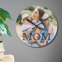 Foto establecida de mamá