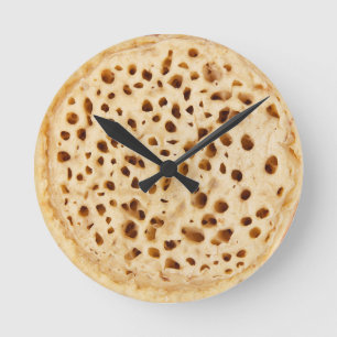 Reloj Redondo Mediano Fragmento en blanco