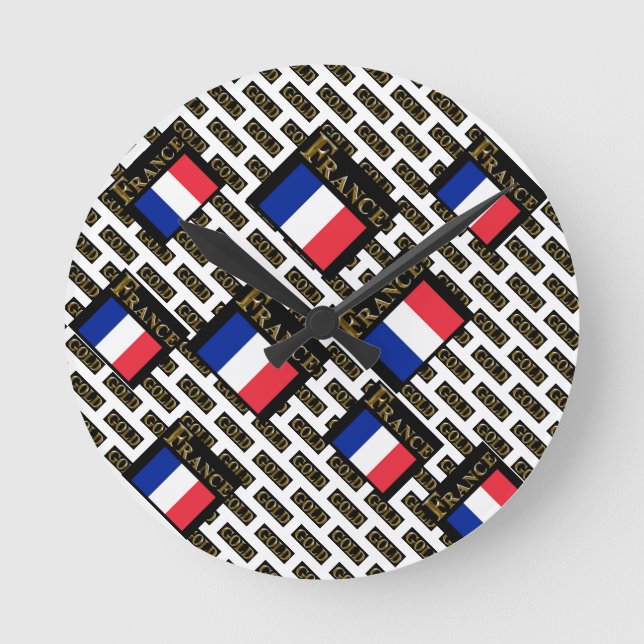 RELOJ REDONDO MEDIANO FRANCE        (Anverso)
