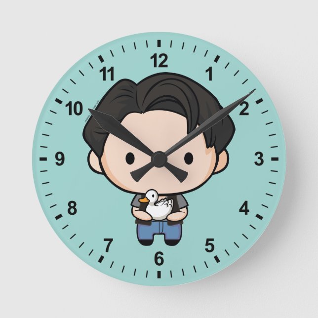 Reloj Redondo Mediano FRIENDS™ | Joey Chibi (Anverso)
