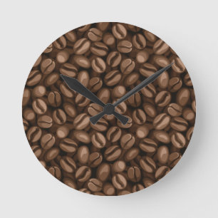 Reloj Redondo Mediano Frijoles para café