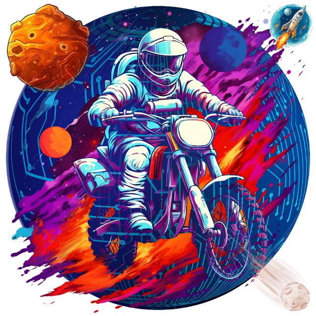 Reloj Redondo Mediano Fronteras Ilimitadas (Beyond Horizons: Astronomy's Limitless Frontiers)