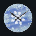 Reloj Redondo Mediano Frosted Edges VII<br><div class="desc">Original Artwork by Thedustyphoenix. http://www/thedustyphoenix.com</div>