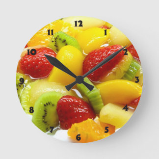 Reloj Redondo Mediano Frutas