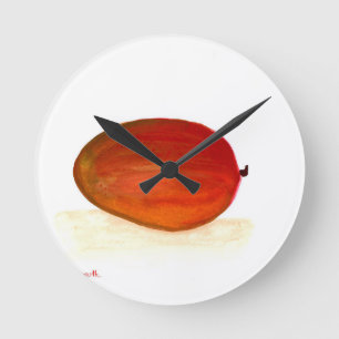 Reloj Redondo Mediano Fruto de mango