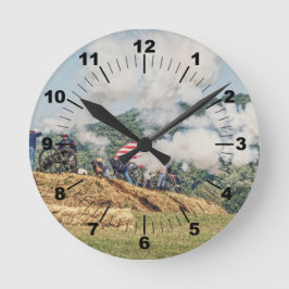 Reloj Redondo Mediano Fuego de cañones