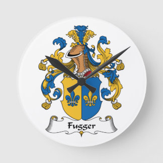 Reloj Redondo Mediano Fugger Family Crest