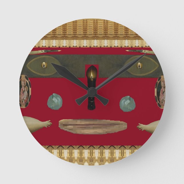 Reloj Redondo Mediano Fun Face (Anverso)