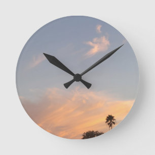 RELOJ REDONDO MEDIANO FUSIÓN DE LA NUBE