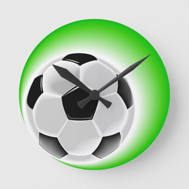 Reloj Redondo Mediano Fútbol (Anverso)