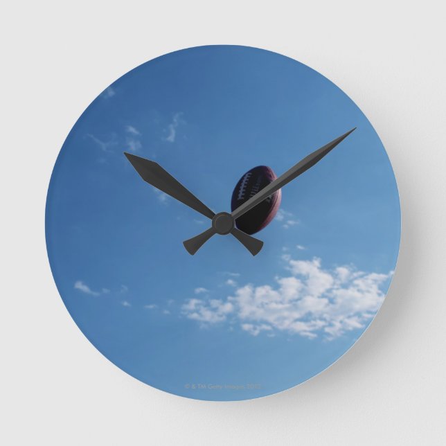 Reloj Redondo Mediano Fútbol americano 4 (Anverso)