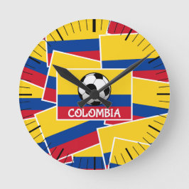 Reloj Redondo Mediano Fútbol Colombia