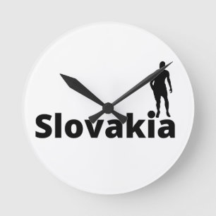 Reloj Redondo Mediano Fútbol de Eslovaquia