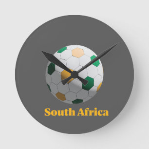 Reloj Redondo Mediano Fútbol de Sudáfrica