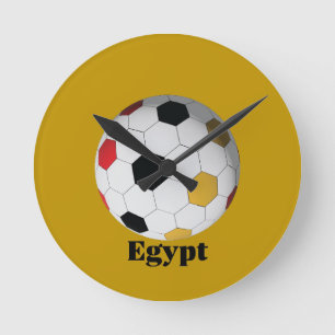 Reloj Redondo Mediano Fútbol Egipto