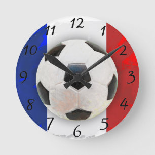 Reloj Redondo Mediano Fútbol francés