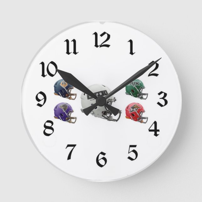 Reloj Redondo Mediano Fútbol MLFB (Anverso)