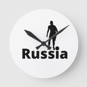 Reloj Redondo Mediano fútbol ruso