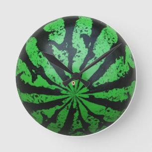 Reloj Redondo Mediano Fútbol sandía / pelota de fútbol