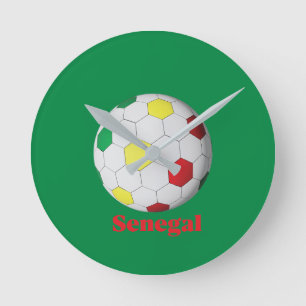Reloj Redondo Mediano Fútbol Senegalés