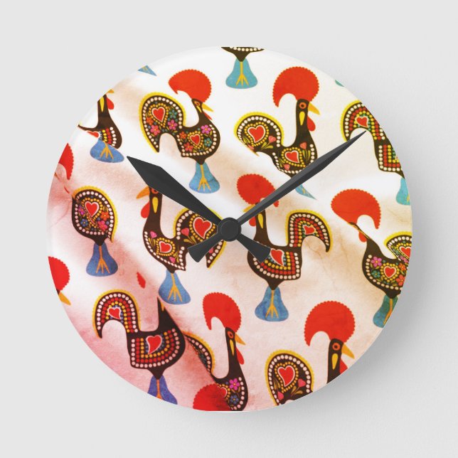 Reloj Redondo Mediano Galo de Barcelos, Portugal (Anverso)