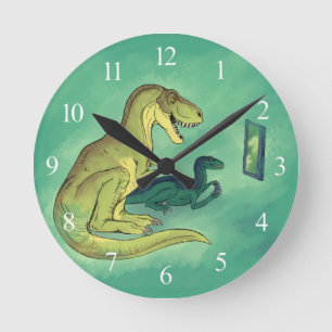 Reloj Redondo Mediano Gamer-Saurus
