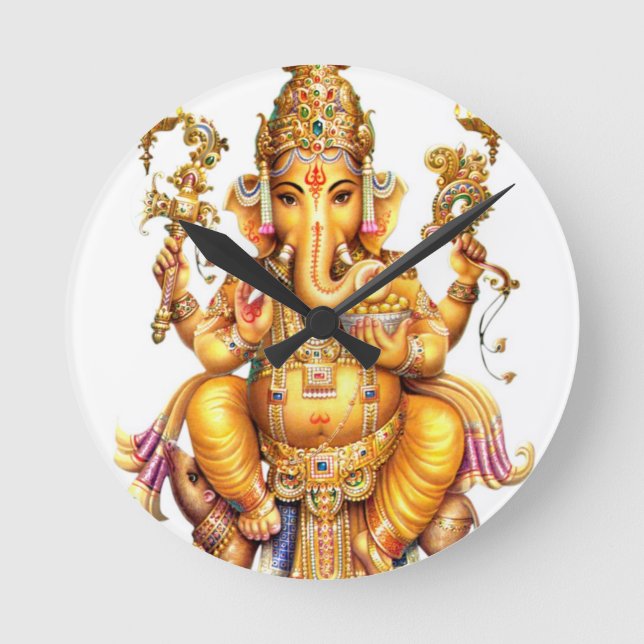 RELOJ REDONDO MEDIANO GANESH AURA (Anverso)